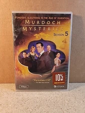 Murdoch Mysteries: Season 05 (DVD, 2012) Brand New 