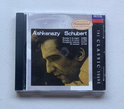 Ashkenazy / Schubert - Sonata in A major D.664   Sonata in A minor D.784 CD