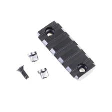 BRAND NEW 2 INCH KEYMOD 5 SLOT PICATINNY WEAVER RAIL SECTION - ALUMINUM