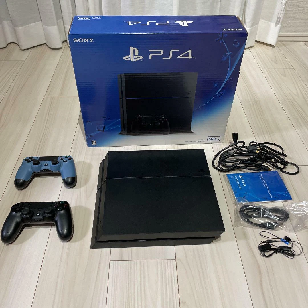 Sony PS4 Console 500GB CUH-1200AB01 Jet Black Playstation 4 Initialized Used