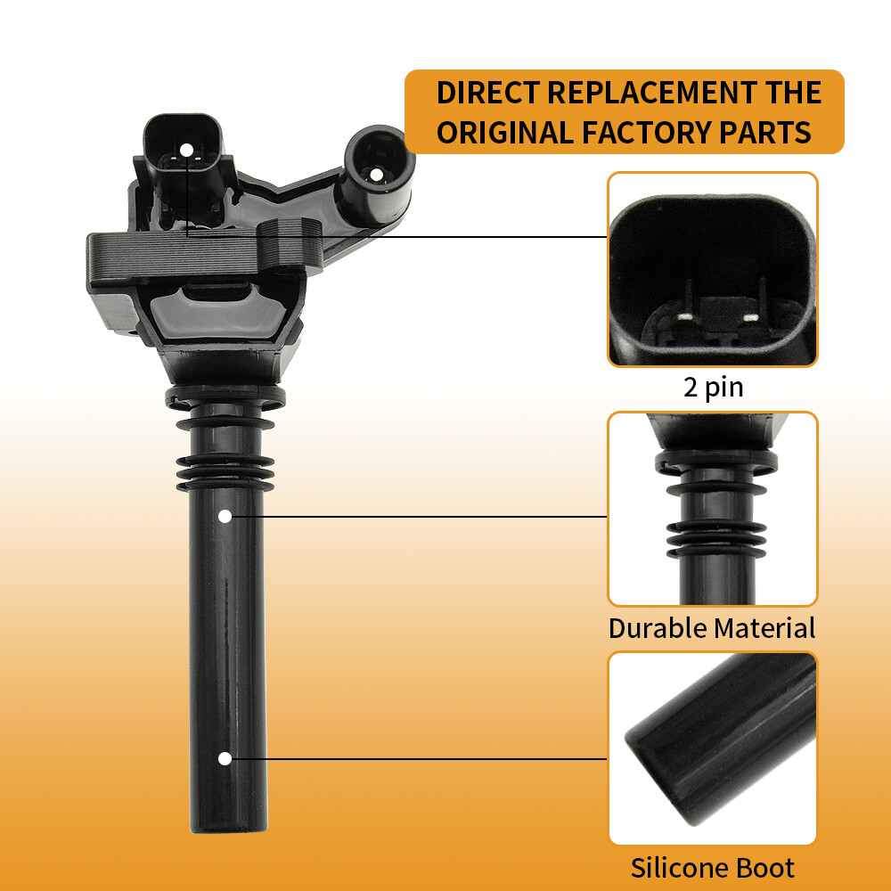 8X OEM Ignition Coils & 16X Iridium Spark Plugs For Jeep Dodge - Foto 8