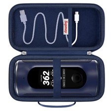 Hard Carrying Case for Tees Golf Player GPS Speaker with Touch Screen Blue