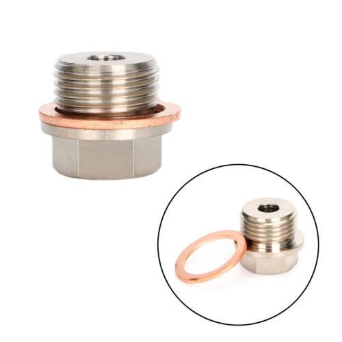 1/8" NPT to M18x1.5 Male Pressure Temperature Gauge Sender Adapter TY - Picture 1 of 10