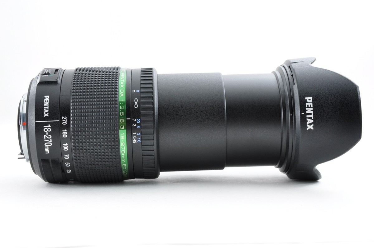 Near Mint* SMC PENTAX DA 18-270mm f/3.5-6.3 ED SDM Zoom Lens Near Mint* SMC PENTAX DA 18-270mm f/3.5-6.3 ED SDM Zoom Lens