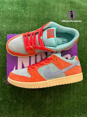 【NIKE】 SB Dunk Low Pro Premium Orange DV5429-800 Nike SB Dunk Low Pro -Orange Emerald Rise- DV5429-800