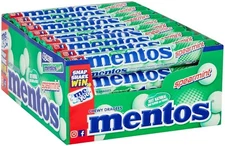 40x Mentos Spearmint Flavor Chewy Dragees 38g
