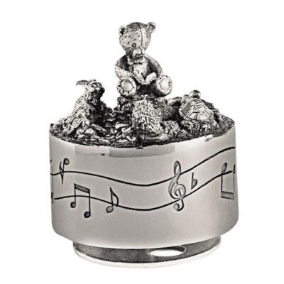 Royal Selangor Zinn Musik Karussell Teddybären Picknick ''Freunde'' 0E0633