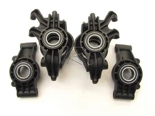 Fits X-MAXX TRAXXAS 77086-4 - Front Rear Hub Carriers Caster Steering Blocks