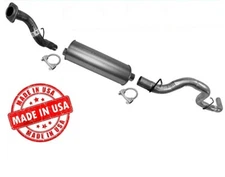 Fits For 2002-2006 Silverado 4.3 with 119 Inch Wheelbase Muffler Exhaust System