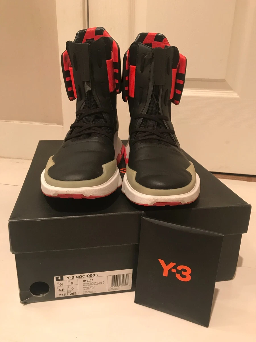 Y-3 Yohji Yamamoto Noci High 0003 9.5 Limited Sneaker Boots adidas