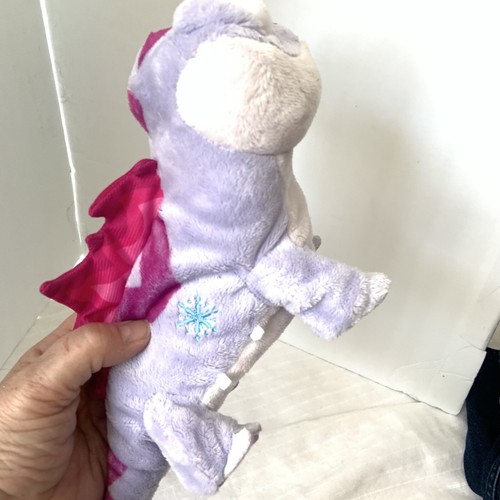 Disney Frozen 2 Bruni Walk Glow Fire Spirit Lizard Stuffed Animal Purple works - Picture 11 of 16