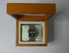 Orologio da Uomo in Acciaio Lorenz 42mm Aquitania Diver Chrono 24871 USATO