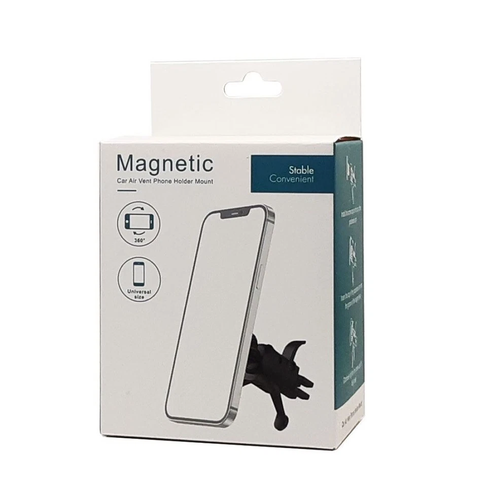 Magnetic Air Vent Mount Holder Stand Cradle For Phone GPS Rotate 360 Degrees - Image 2 of 2