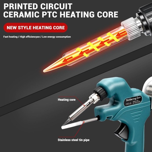 Cordless Electric Soldering Iron Gun For Makita 18V Li-ion No Battery Home Tool - Picture 4 of 11