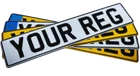 Number Plates UK Standard Car Reg One Pair MOT Compliant