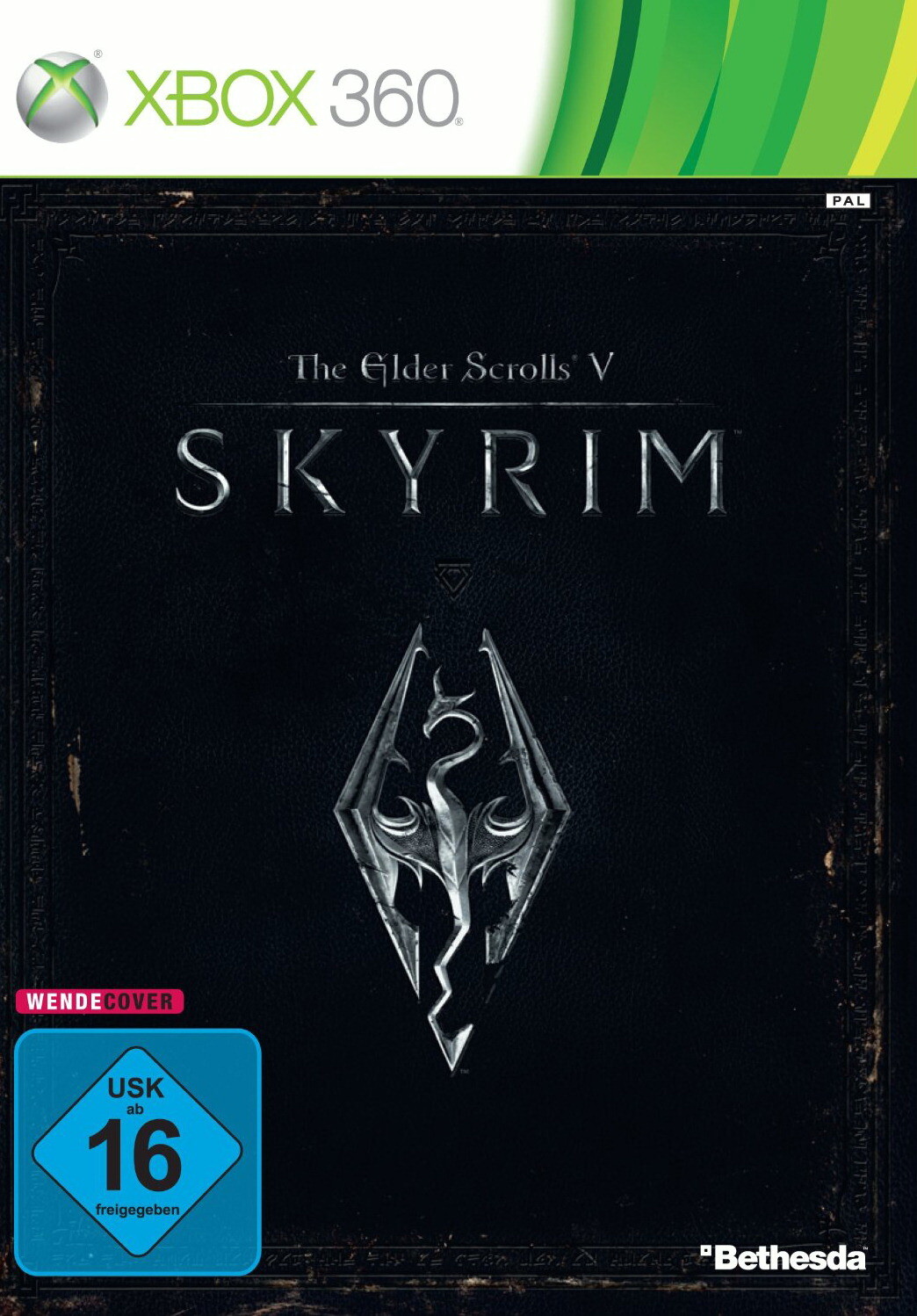 The Elder Scrolls V: Skyrim inklusive Landkarte Microsoft Xbox 360 DVD OVP