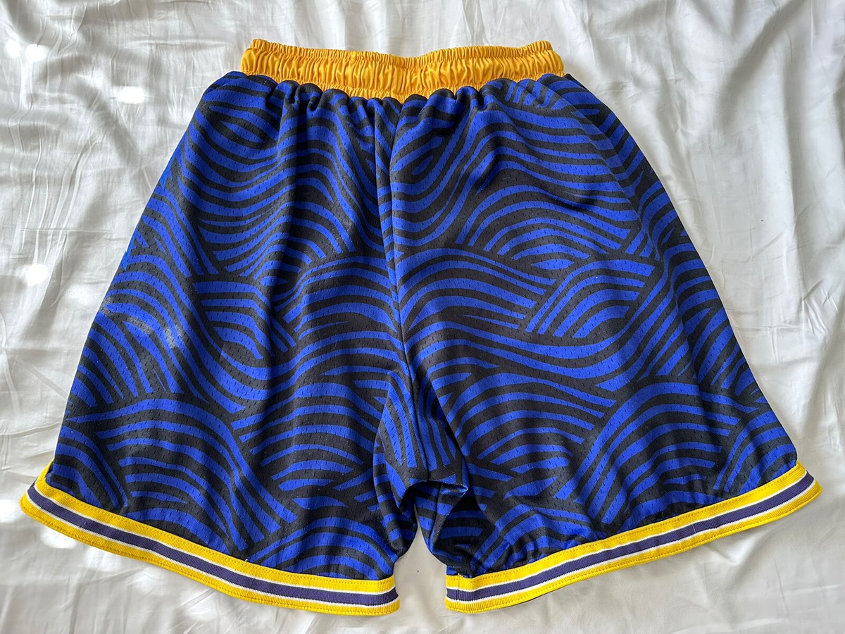 swingmanz Swingman Shorts Golden State Warriors Gsw Splash Bolts