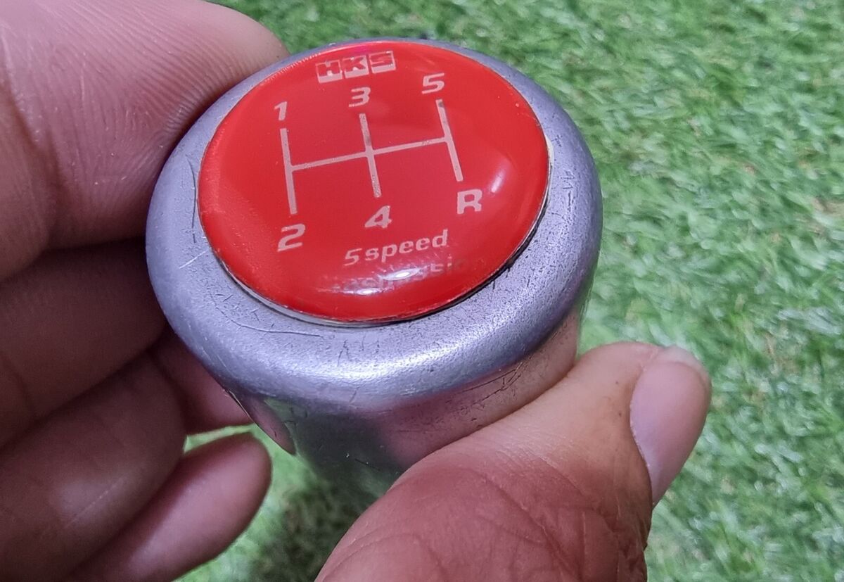 Rare JDM Shift Knob with HKS 5 speed shift pattern Rare Size thred M12*1.25 Rare JDM Shift Knob with HKS 5 speed shift pattern Rare Size thred M12*1.25