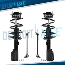 Front Struts w/ Coil Spring Sway Bar for Chevy Traverse Buick Enclave GMC Acadia