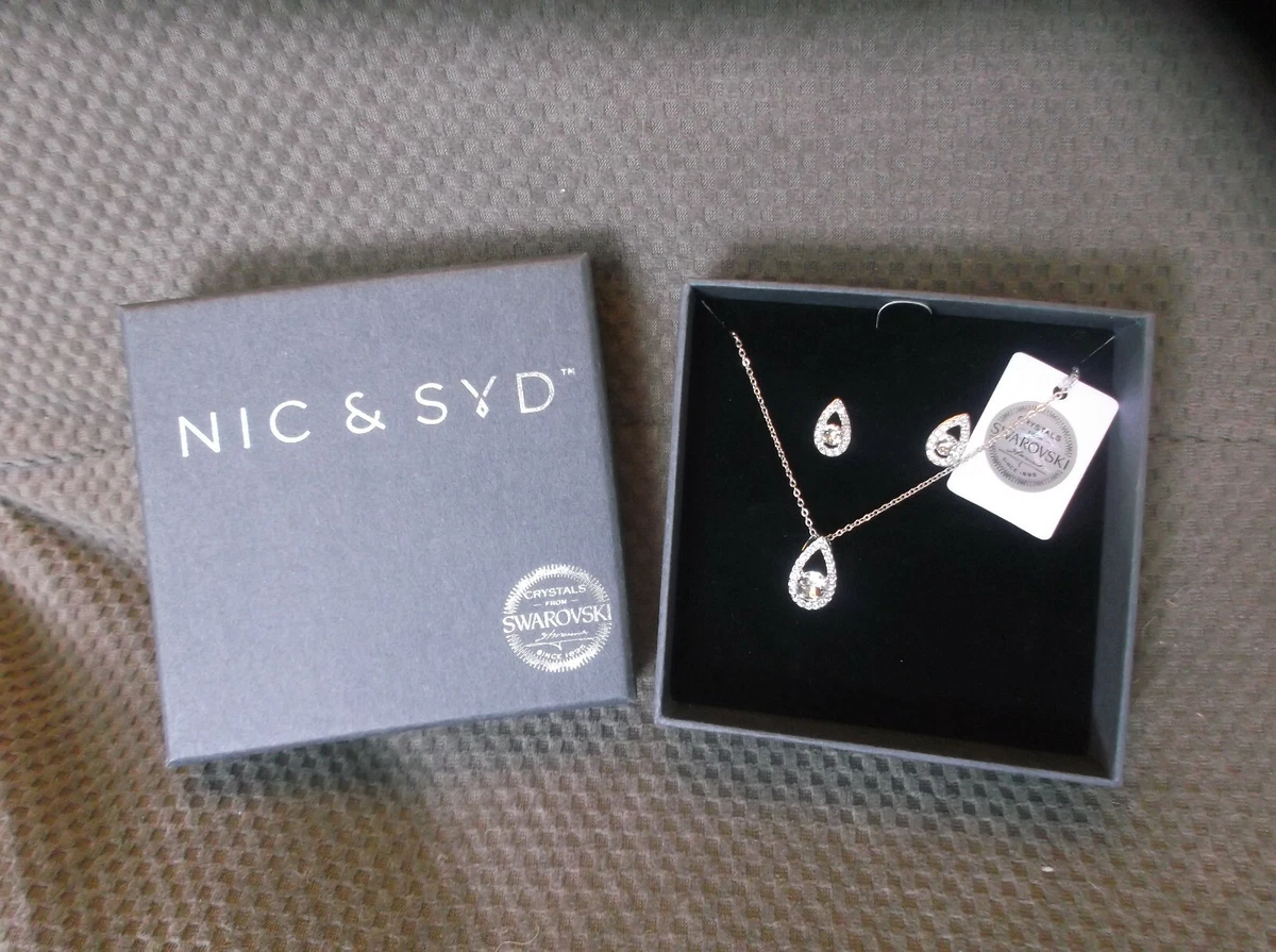 Nic & syd swarovski crystal necklace deals