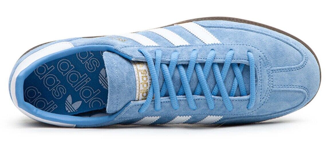 adidas Handball Spezial Light Blue SPZL Sneakers Low Top Retro Trainers Men  Size