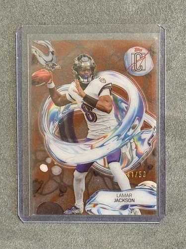 2025 Topps Signature Lamar Jackson Base (RAW)