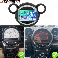 9'''' F�r BMW Mini Cooper Countryman R60 R61 Carplay Android 15 Autoradio GPS Navi