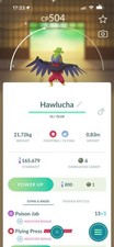   Shiny Hawlucha   - P T C - 80kStardust - Description