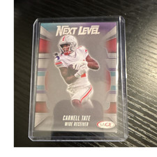 2024 Topps Bowman Chrome Next Level Carnell Tate Ohio State #39 Football