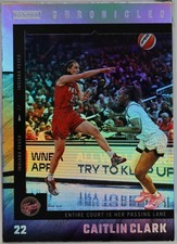 2025 Panini Caitlin Clark Chronicled - WNBA Caitlin Clark #39 Holo