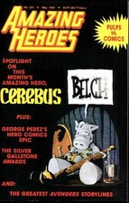 Amazing Heroes #201 VG; Fantagraphics | low grade - Cerebus Dave Sim - w/Bag+Boa