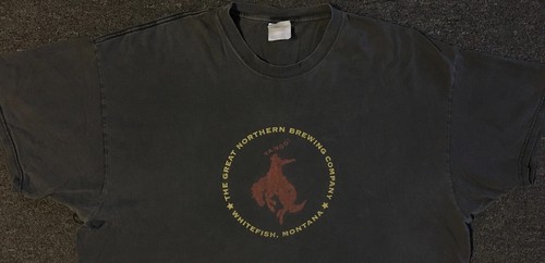 Vintage Great Northern Brewing Faded Distress Bier Shirt XXL lustiger Spruch Bar 90er - Bild 8 von 18
