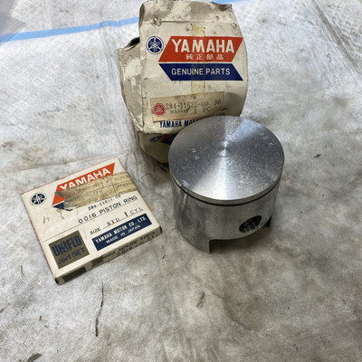 NOS Yamaha 1970-71 Std New Piston & Ring 284-11631-00-96 #399 | eBay