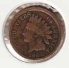 US Rare Old West 1864 Indian Head Penny Coin Collection Civil War Shield Cent 🔥