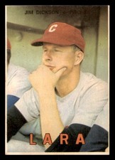 1967 Topps Venezuela Baseball #130 Jim Dickson EX