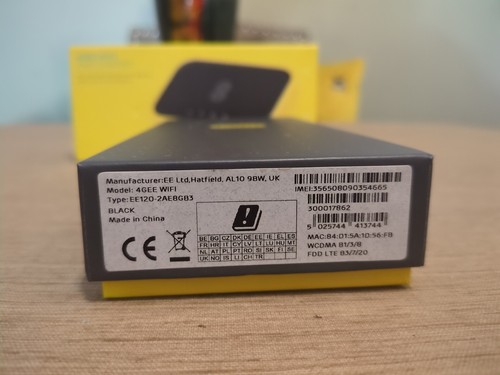 EE 4GEE WI-FI Mini EE120 Mobile Broadband Device. New Sealed. Free Post - Afbeelding 6 van 6