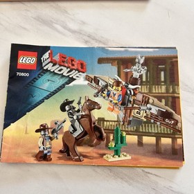 LEGO The Lego Movie Bundle of 4 Instruction Manuals 70808 1 & 2 70801 70800