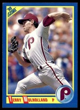 1990 Score Terry Mulholland Philadelphia Phillies #542