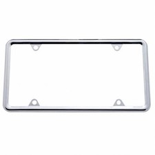 United Pacific 50003 Chrome Slim License Plate Frame