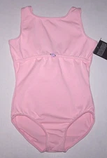 Danskin Leotard TankBodysuit Braid Flower Dance Gymnastics New Girl M 7/8 7 8