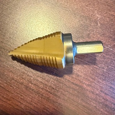 Norseman CTD Tin Coated Multi Diameter Step Drill Bit 7/8A 11 USA Made