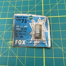 1 Standard Long Glo Plug Vintage RC Model Airplane Glow Fuel Engine Part Fox NOS