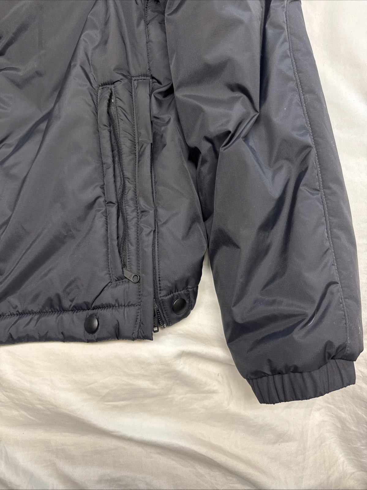 NWOT Blauer 4690 Jacket  Mens Black Large Regular Nylon Lightweight image 6