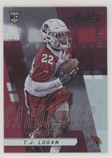 2017 Panini Absolute Rookie Spectrum Green 13/25 TJ Logan #173 0c2