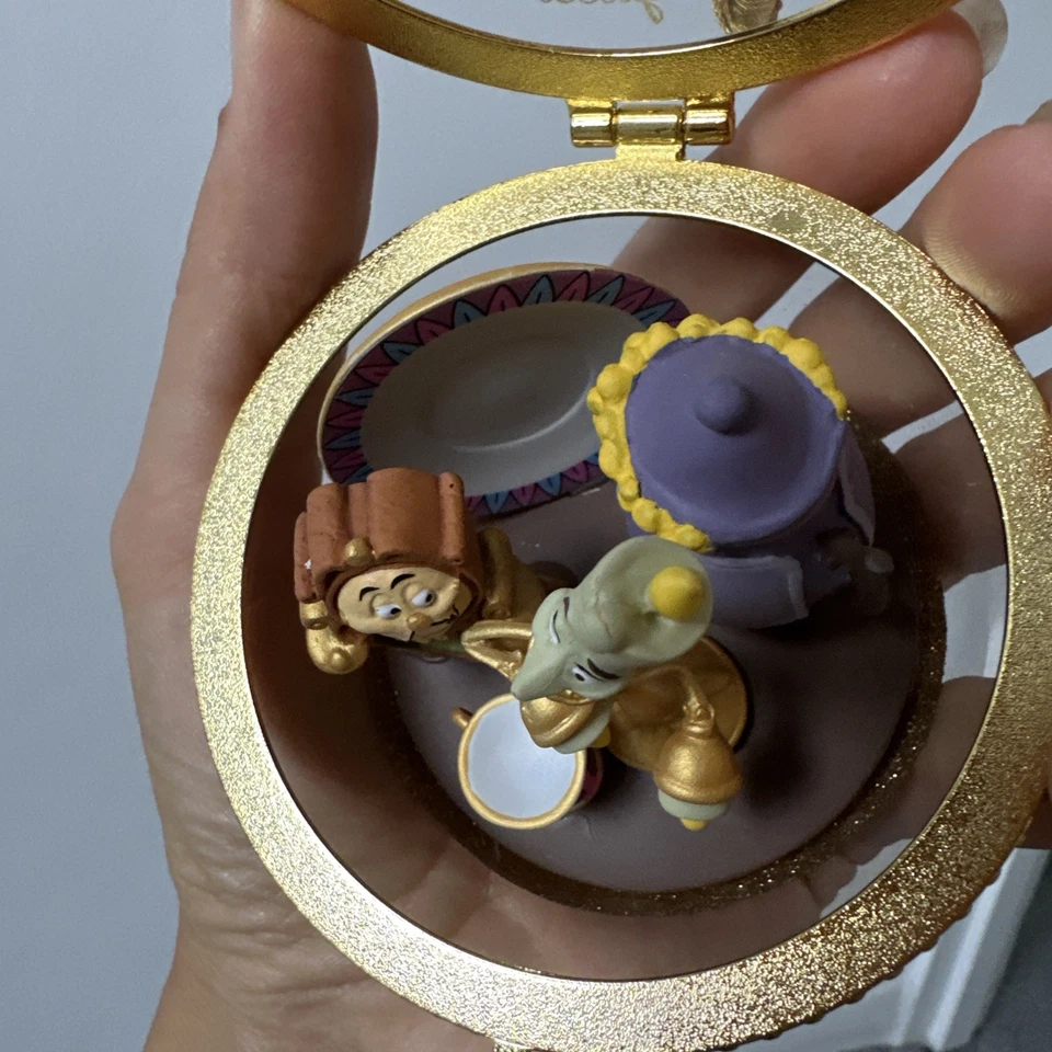 Disney Sketchbook Duos Ornament Beauty & the Beast Lumiere and Cogsworth 3 of 12 - Image 3 of 4