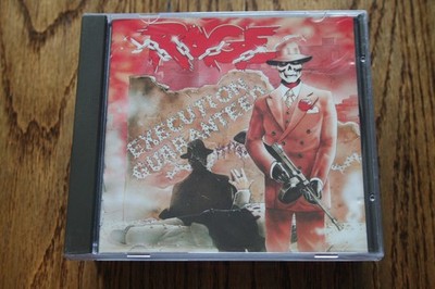 RAGE-'' EXECUTION GUARANTEED'' CD 1ST PRESS 1989 NO IFPI