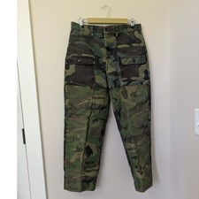 Vintage Liberty Mens Camouflage Field Hunting Game Camo Utility Workwear 32