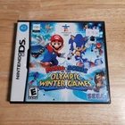 Mario & Sonic at the Olympic Winter Games Nintendo DS, 2009 CIB w Manual Tested