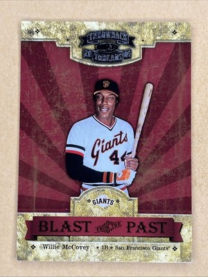 2004 Donruss Throwback Threads Blast from the Past BP-24 Willie McCovey 197/1500