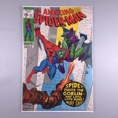The Amazing Spider-Man #97 FN VF 7.0 (Marvel Comics June 1971) Spiderman
